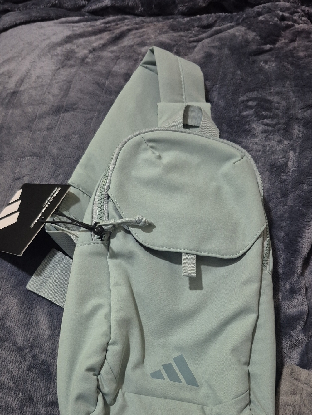 Adidas Sage Green Sling Bag
